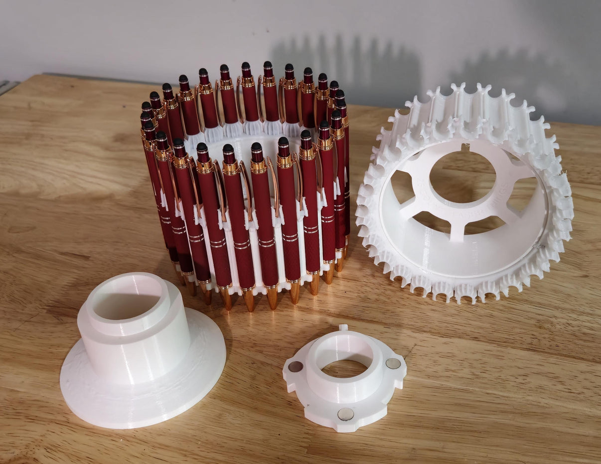 25 count pen rotary laser engraving jig