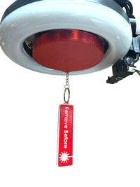 Lens Protector Set w/ Safety Tag for Galvo Laser